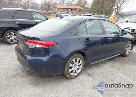 2021 Toyota Corolla Le z USA, uszkodzony, nr VIN 5YFEPMAE7MP240127